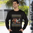 thumbnail image 3 of Funny Ugly Xmas Sweater, Horse Lovers Christmas Sweatshirt, Cute Horses Ugly Christmas Sweater, 3 of 5