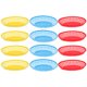 thumbnail image 1 of unbranded 12Ud Cestas Plásticas Reutilizables Para Comida Rápida Multicolor Para Frituras Snacks Y Organización, 1 of 5