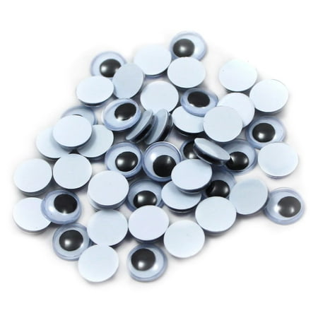 UPC: 0026487645077 | Creative Arts by Charles Leonard Wiggle Eyes Round 7mm Black 50/Bag (64507)