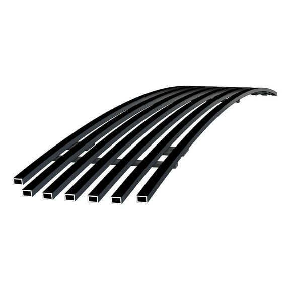 APS Premium Stainless Steel Black 8x6 Horizontal Billet Grille Insert Compatible with Scion TC 2005-2010 Lower Bumper N19-J91066T