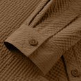 thumbnail image 5 of jjayotai Mens Button down Shirt Casual Untucked Shirts Long Sleeve Dress Shirt with Pocket, 5 of 6