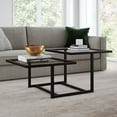 thumbnail image 4 of Evelyn&Zoe Amalie 43" Wide Square Coffee Table, Blackened Bronze, 4 of 8