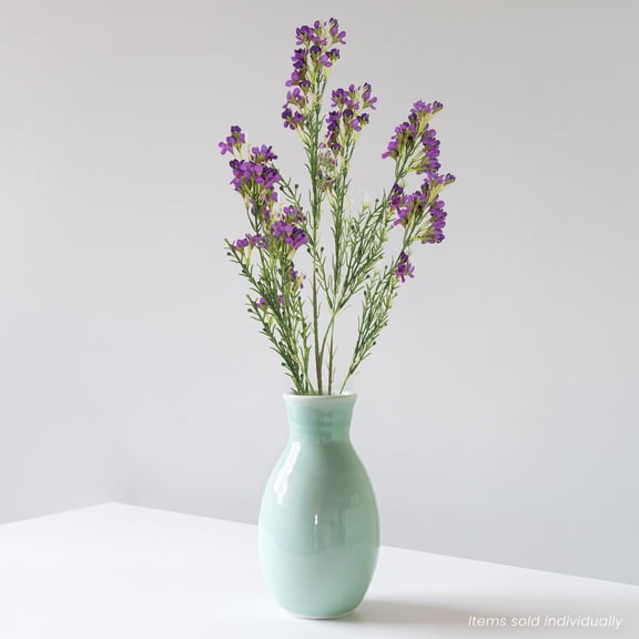 Allstate Waxflower Artificial Floral Spray - 27" - Purple