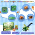 thumbnail image 2 of Set de construcción Tenhorses Insect Party Favors, paquete de 24 unidades para niños mayores de 6 años, 2 of 7