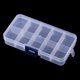 thumbnail image 5 of 5PCS 10 Rejillas Caja de almacenamiento de joyas Organizador de escritorio simple Contenedor de adornos Caja de aparejos de pesca para pescadores caseros, 5 of 5