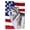 Multicolor, variant on Carolines Treasures BB9719GF Shar Pei Puppy Patriotic Garden Flag