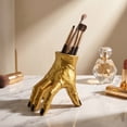 thumbnail image 4 of Desk Pen Holder, Black Hand Shaped Decor, 1 Piece Statue, For Home Office Makeup Brush Storage Decor, 4 of 5