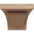 thumbnail image 2 of 7"W x 14"D x 7"H Wide Viola Rough Cedar Woodgrain TimberThane Corbel, Primed Tan, 2 of 6