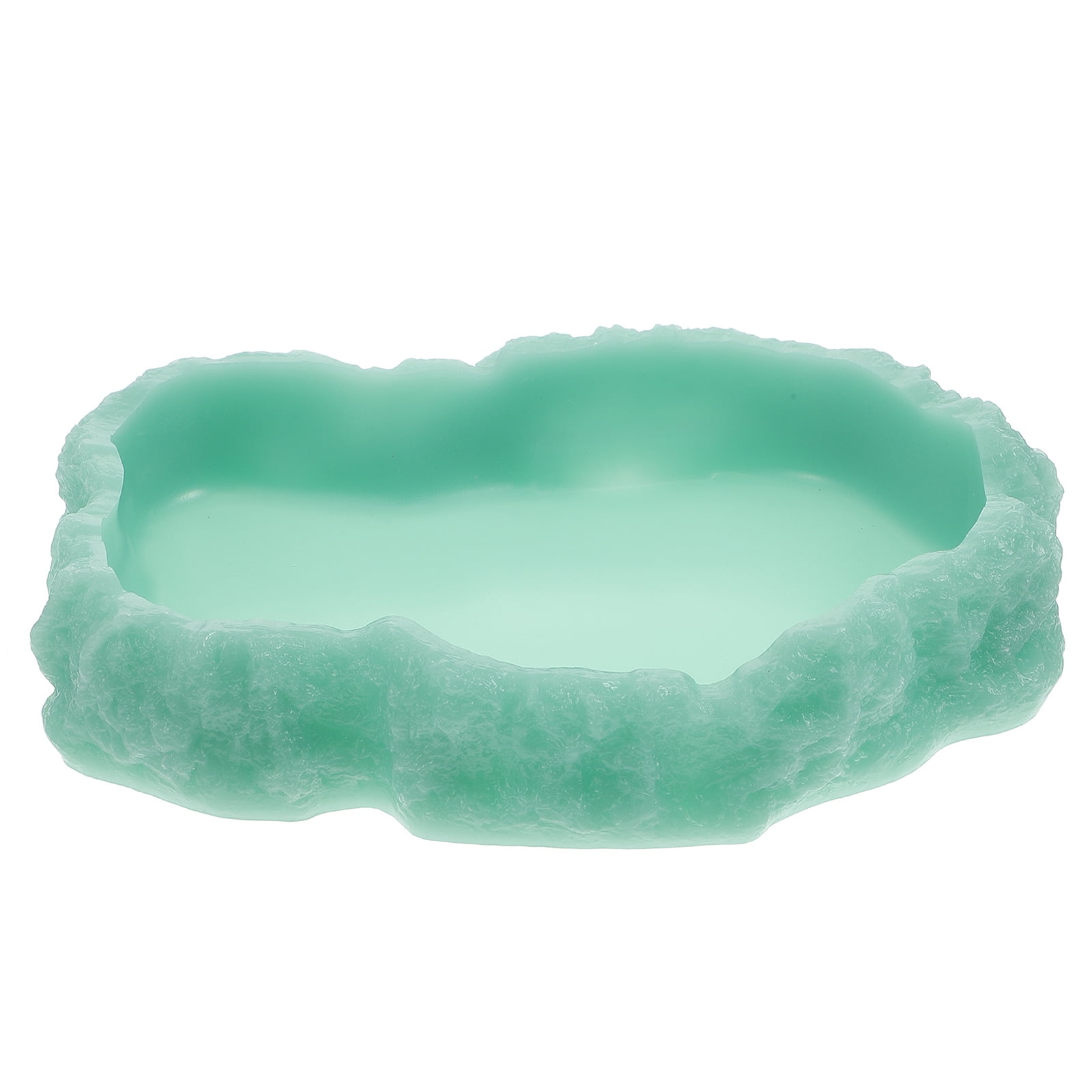 Luminous Reptile Dish Leopard Pet Food Bowls Reptile Interesting Toy