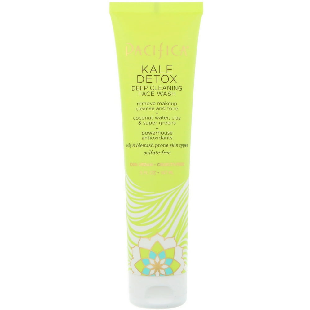Pacifica Kale Detox, Deep Cleansing Face Wash, 5 fl oz (147 ml