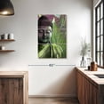 thumbnail image 3 of Elephant Stock Meditation Vegetation Wall Art - Vertical Multi Panel Canvas - Living Room Wall Decor - Wellness Multi Panel - Gray And Purple Decor By Fusion Idol Arts - 24" x 38", 3 of 8