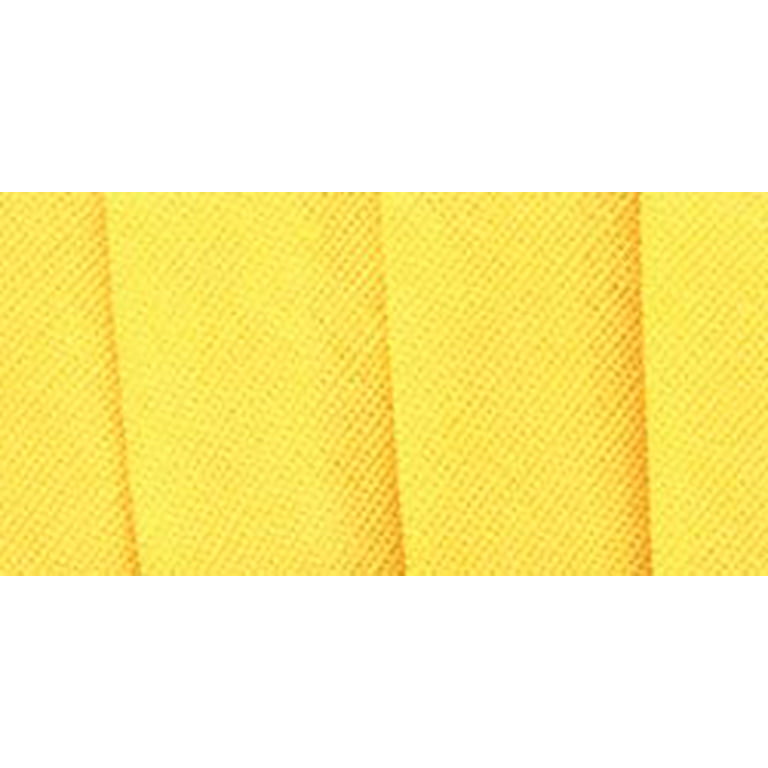 Wrights Bias Tape, Extra Wide, Double Fold, Yellow 079 - Picking
