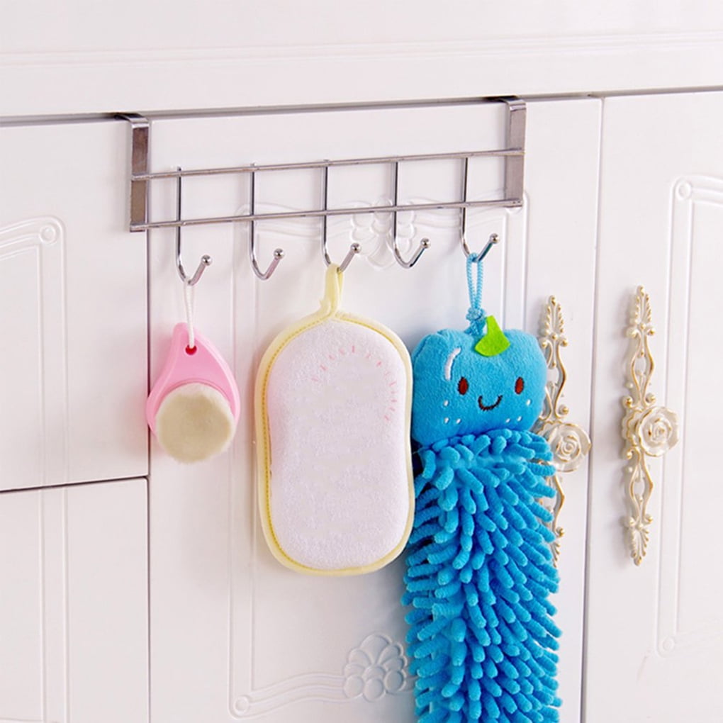 Over Door Home Rack Hook Organizer Bathroom Kitchen Coat Towel Hanger ...