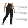 thumbnail image 4 of Pantalones CRZ YOGA Butterluxe Tie Dye Negro de Cintura Alta 25", 4 of 5