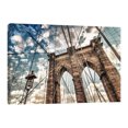 thumbnail image 1 of Cuadro Decorativo Nueva York Puente De Brooklyn Vista Canvas Revolution  Cuadro 90 x 60 cm, 1 of 5