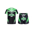 thumbnail image 1 of Rswnyirn Ensembles de Boxe pour Garçons Enfants Uniforme de Boxe Robe de Fantaisie Tenue de Boxeur Vert 12, 1 of 6
