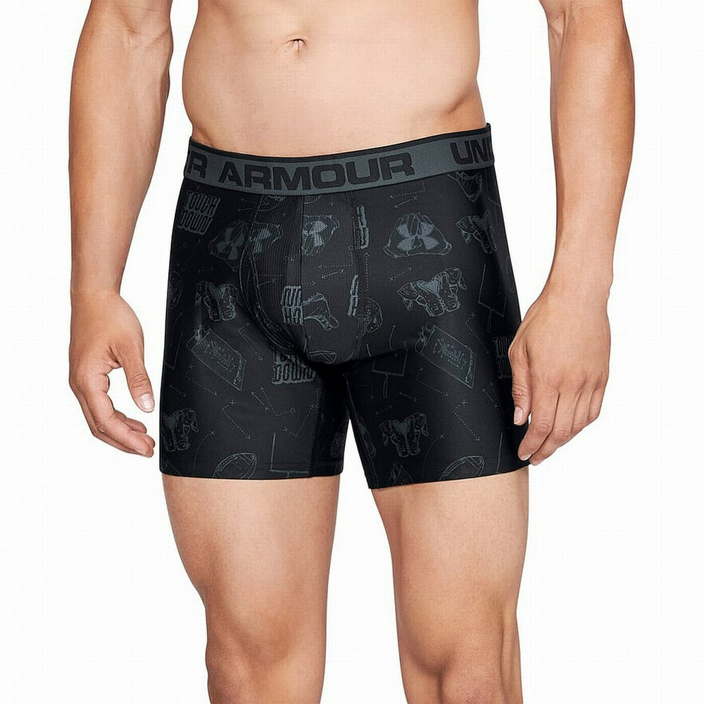 Under Armour Mens Underwear Large Novelty Logo Boxer Brief L
