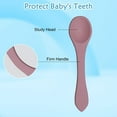 thumbnail image 3 of GFDYREE Baby Spoons Silicone Soft Bendable Baby Spoon Set First Stage Baby Spoons Self Feeding BPA Free Training Self Feeding Baby Spoons for Kids Toddler 5 Pcs (Colorful A), 3 of 7