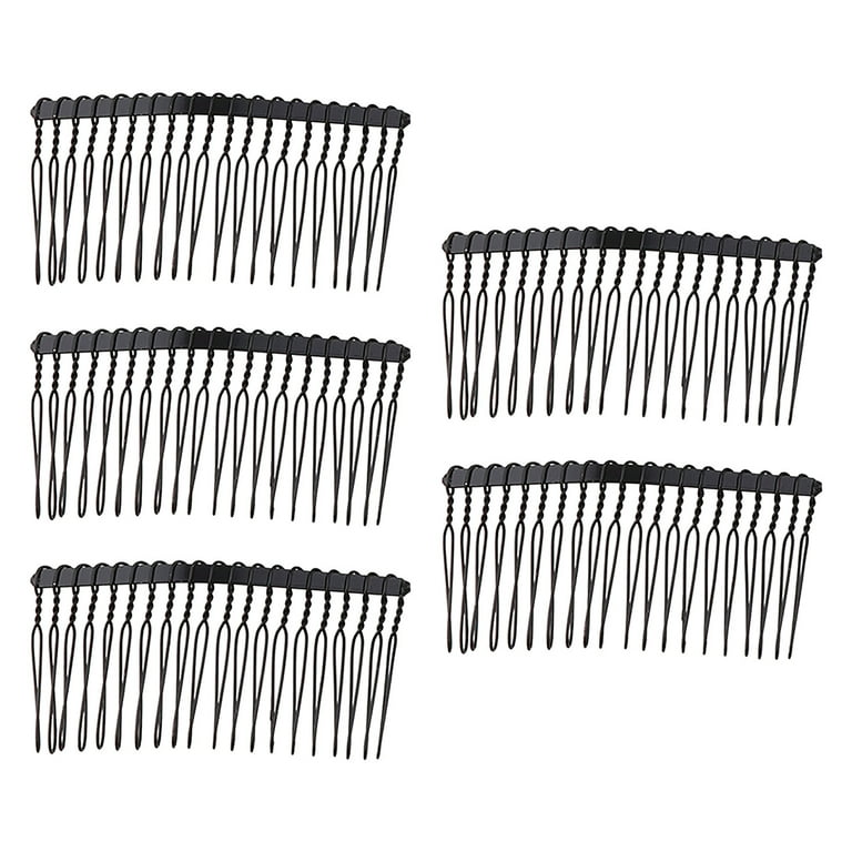 Hair Pin U Shape Wavy Comb Clips Bobby Pins Mini Bangs Holder Styling Tool  K7F1 