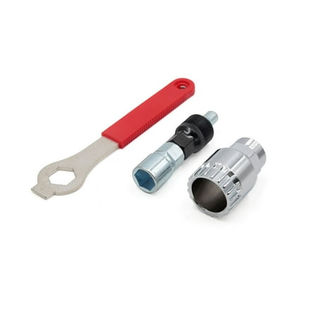 

Unique Bargains 3 in 1 Crankset Crank Wrench Puller Remover Extractor Tool Kit for Bike Bicycle