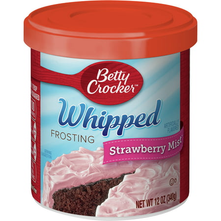 Betty Crocker Whipped Strawberry Mist Frosting, 12 (Best Whipped Cream Frosting Recipe)