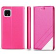 thumbnail image 2 of Case for Google Pixel 4, [Pink] Infolio Wallet Credit Card Slot ID Cover, View Stand [with Wrist Strap Lanyard] for Google Pixel 4 Phone (2019), 2 of 7
