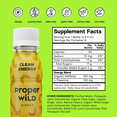 thumbnail image 3 of Proper Wild, Natural Clean Energy Shots, Caffeine & L-Theanine, Ginger, 6-Pack, 3 of 9