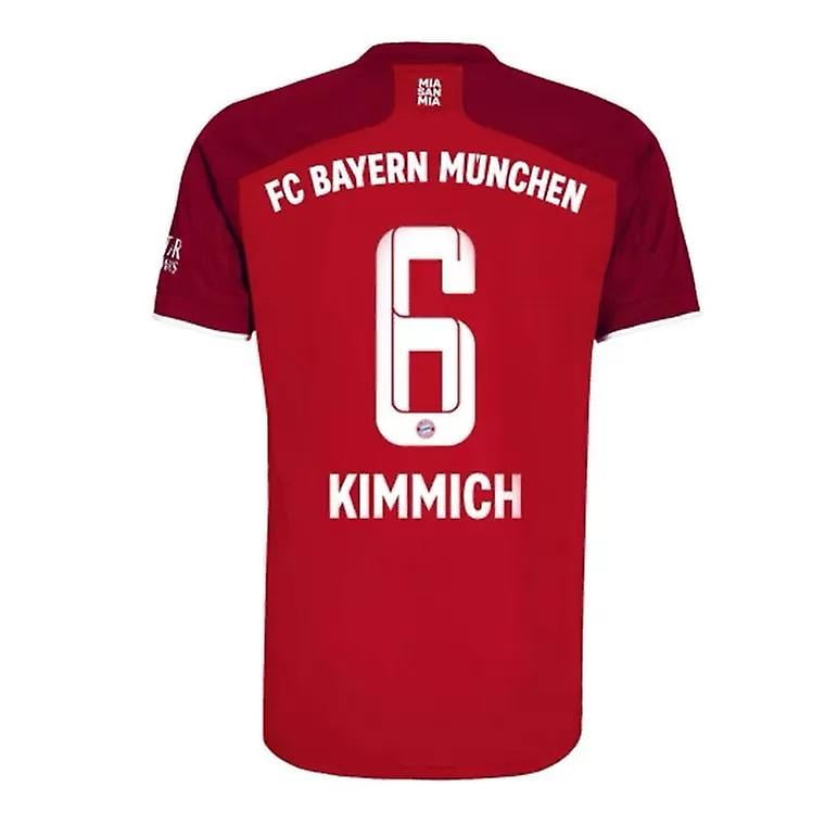 HEFEI，21-22 Fc Bayern Munich Home Shirt Number 6 Joshua Kimmich