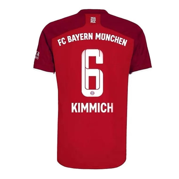HEFEI，21-22 Fc Bayern Munich Home Shirt Number 6 Joshua Kimmich