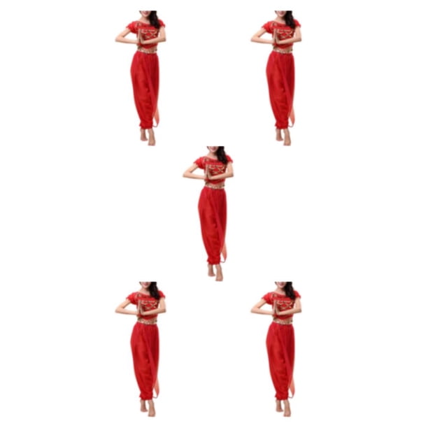 Pantalones de danza del vientre indio traje de adulto para mujer Qarigey Type2 NO2