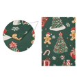 thumbnail image 5 of Yayeee Garden Flag 12" x 18" Double Sided Outdoor Yard Lawn Holiday Decorations, Yellow Christmas Gingerbread, 5 of 6