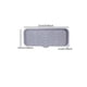 thumbnail image 3 of 1 Piece Of Long Solid Color Silicone Soap Box, With A Draining Soap Holder And A Soft And Environmentally Friendly Soap Box, Suitable For Storing Toil, 3 of 4