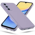 thumbnail image 3 of Elegant Choise SIlicone Back Cover Cell Phone Case for Samsung Galaxy A15, Purple, 3 of 14