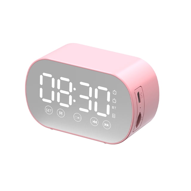 Altavoz Inalámbrico Sidaley Barra de Sonido Estéreo de Alta Definición Pantalla LED Rosa