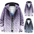 thumbnail image 4 of WREESH Men's Gradient Zipper Jacket - Lightweight Water-Proof Coat with Multi-Pocket Design，Breathable Outdoor Spring Fall Layer, 4 of 4