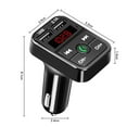 thumbnail image 6 of 1 X Dual USB Bluetooth Charger Car Adapter Transmitter Car Radio MP3, 6 of 9