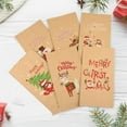 thumbnail image 5 of Advent Calendar For Filling With 24 Paper Bags Christmas Number Stickers Wooden Clips And Jute String DIY Craft Present Bags 24PCS, 5 of 6
