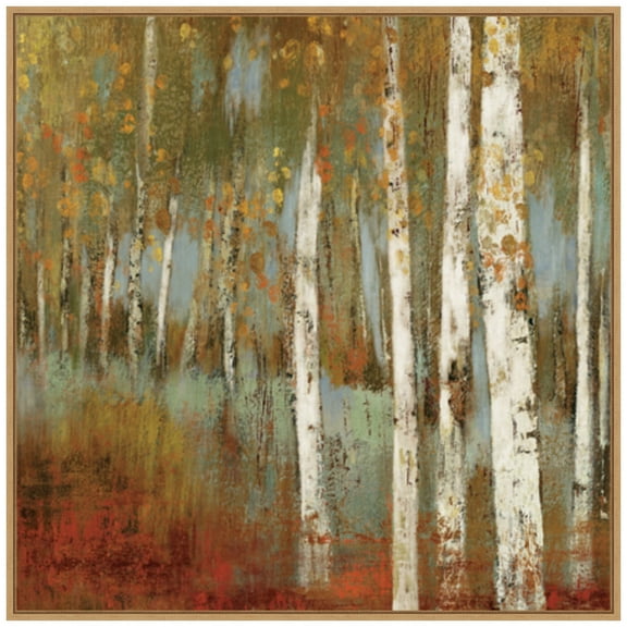 Amanti Art Along the Path I Framed Canvas Wall Art Print