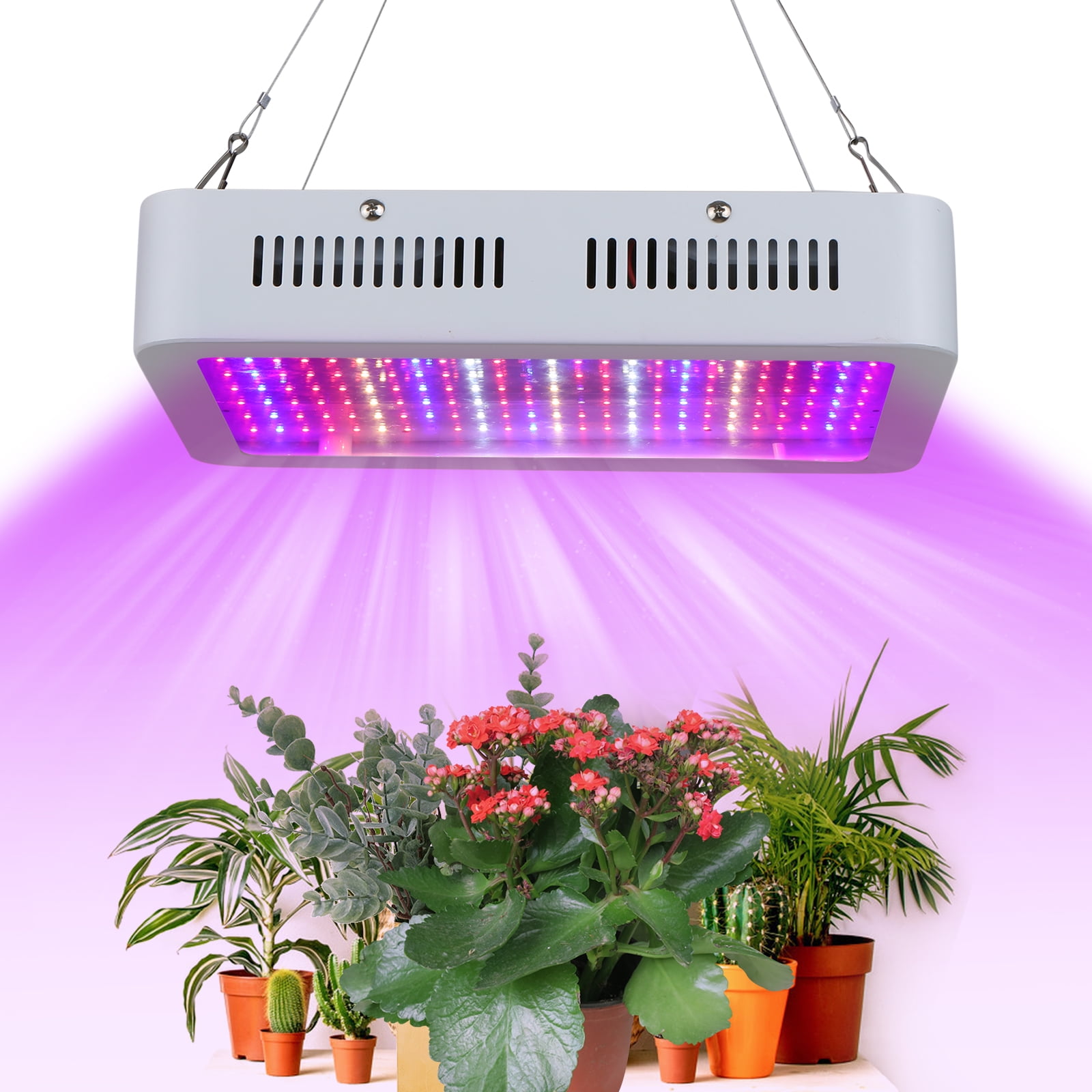 1800W Led Grow Light Kit Plant Light w/ 4' x 2' Hydroponic Grow Tent Grow Box 