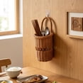 thumbnail image 6 of Cififendec Woven Wall Hanging Storage Basket, 9.06"×5.12", Multi‑Purpose Utensil Organizer for Chopstick Storing and Wall Decor Storage, 6 of 6