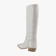 thumbnail image 3 of Vince Camuto Pavla Narrow Calf Women's Boots Coconut Cream Size 10 M, 3 of 8