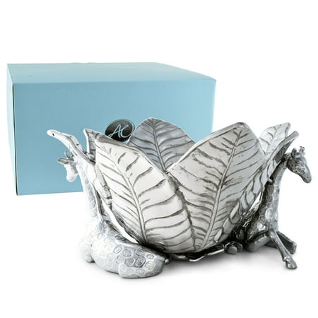 

Arthur Court Designs Aluminum Giraffe Ice / Wine Bucket - 14 Long 7.5 Tall