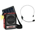 thumbnail image 4 of Technical Pro Solar Powered Bluetooth Speaker Rechargeable with Mic FM Radio, 4 of 5