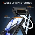 thumbnail image 3 of Magnetic Case for Google Pixel 10 Pro XL 6.8" Compatible MagSafe, 360 Degree Full Cover Built-in Screen Protector and Camera Protector,Full Body Phone Cover, 3 of 7