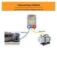 thumbnail image 4 of DY517 Pressure Gauge Refrigeration Digital Vacuum Pressure Manifold Tester Refrigerant Meter Temperature Tester Test Repair Tool, 4 of 6