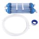 thumbnail image 1 of WATER FILTER 2PCS T33 cartridge housing DIY T33 Shell Filter Bottle 4pcs fittings Water Purifier for reverse osmosis system, 1 of 5