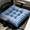 Blue, variant on Bisitoy Square Plaid Tufted Seat Cushion 15.75 x 15.75 Inch Thick Chair Pad Soft Comfort Chair Cushion for Dining Chair, Office Chair, Sofa