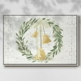 thumbnail image 2 of Weathered Aspen Wreath Collection A - Framed Gallery Wrapped Holiday Canvas - 27 x 41 - White Frame, 2 of 8