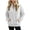 04# White, variant on Ihhxva Women's Corduroy Oversized Tops Pullover Top with Pockets Winter Button Henley Casual Loose Fit Long Sleeve Blouse Soft S-2XL