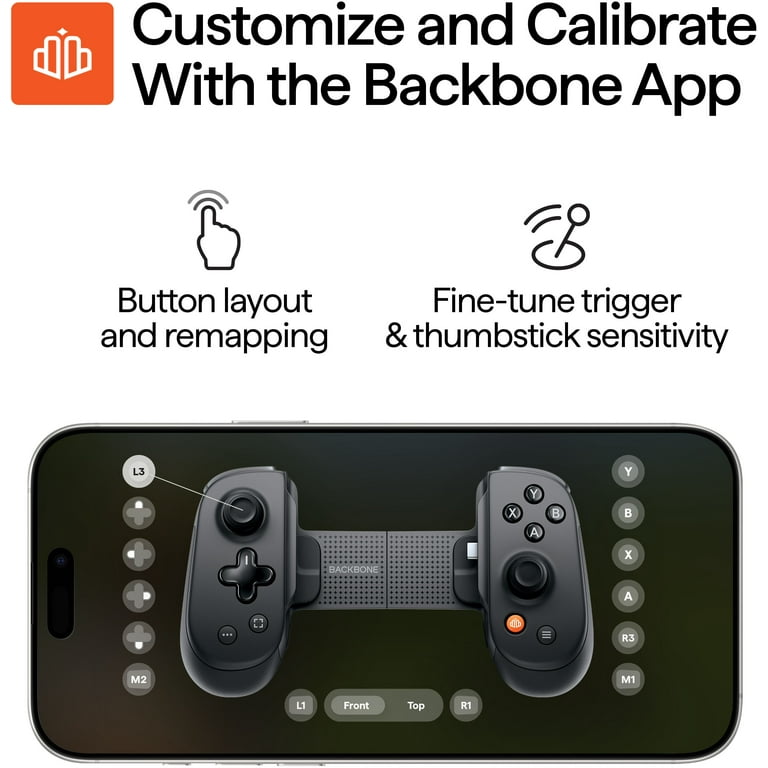 Backbone Pro Mobile Controller, USB-C, Wireless, Black, Universal